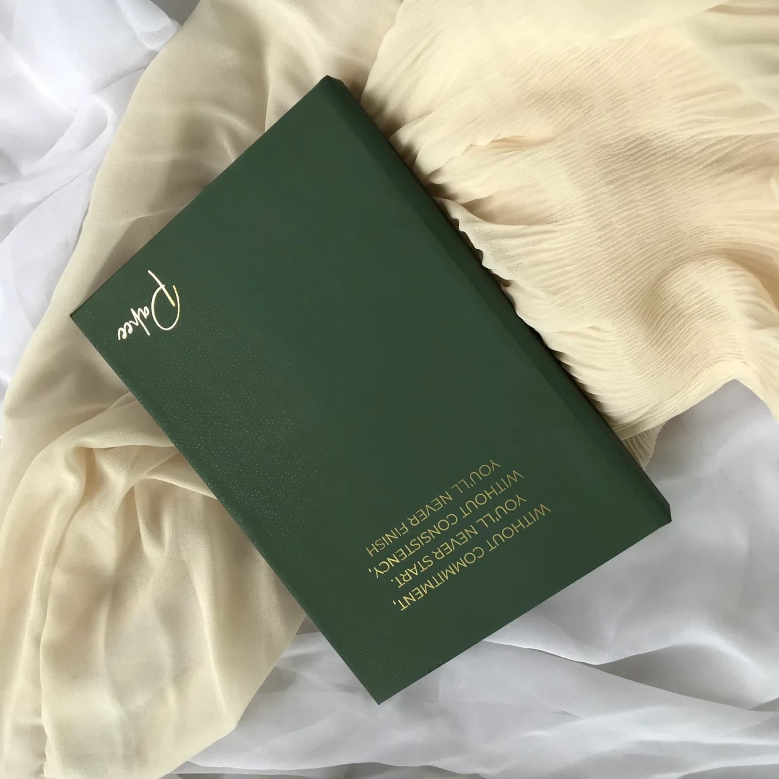 Personalised Initials Planner cover